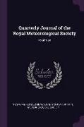 Quarterly Journal of the Royal Meteorological Society, Volume 34