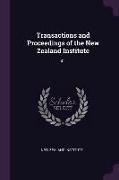 Transactions and Proceedings of the New Zealand Institute: 41