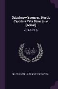 Salisbury-Spencer, North Carolina City Directory [serial]: 7 (1922/1923)