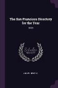 The San Francisco Directory for the Year: 1859