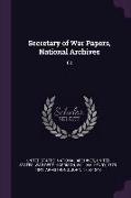 Secretary of War Papers, National Archives: 60