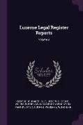 Luzerne Legal Register Reports, Volume 3