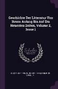 Geschichte Der Litteratur Von Ihrem Anfang Bis Auf Die Neuesten Zeiten, Volume 2, Issue 1