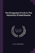 The Prospectus Of Life In The University Of Hard Knocks