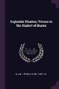 Ingleside Rhaims, Verses in the Dialect of Burns