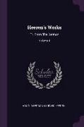 Heeren's Works: Tr. From The German, Volume 4