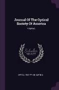 Journal Of The Optical Society Of America, Volume 5