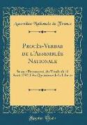 Procès-Verbab de l'Assemblée Nationale