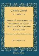 Dritte Flugschrift des Volksvereins für die Deutsch-Canadischen Katholiken