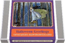 Halloween Greetings - Vintage Witches Halloween Greeting Cards