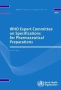 Who Expert Committee on Specifications for Pharmaceutical Preparations: Fifty-First Report