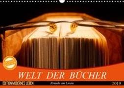 Welt der B?cher (Wandkalender 2019 DIN A3 quer)