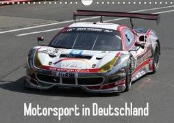 Motorsport in Deutschland (Wandkalender 2019 DIN A4 quer)