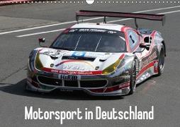 Motorsport in Deutschland (Wandkalender 2019 DIN A3 quer)