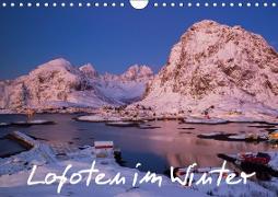 Lofoten im Winter (Wandkalender 2019 DIN A4 quer)