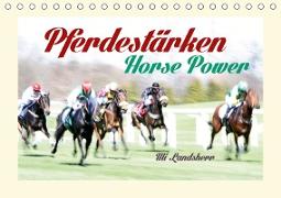 Pferdest?rken Horse Power (Tischkalender 2019 DIN A5 quer)