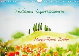 Toskana-Impressionen (Wandkalender 2019 DIN A4 quer)