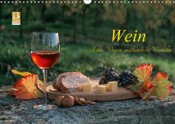 Wein - Reben, Wingerte und historische Weinkeller (Wandkalender 2019 DIN A3 quer)