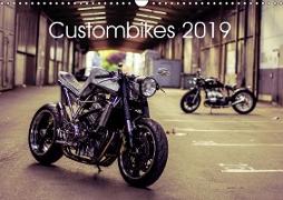 Custombikes 2019 (Wandkalender 2019 DIN A3 quer)
