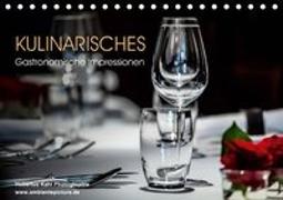 Kulinarisches - Gastronomische Impressionen (Tischkalender 2019 DIN A5 quer)