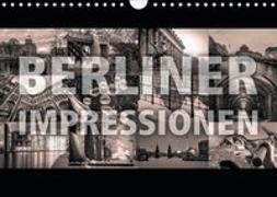 Berliner Impressionen (Wandkalender 2019 DIN A4 quer)