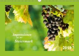 Impressionen aus der Steiermark (Wandkalender 2019 DIN A3 quer)