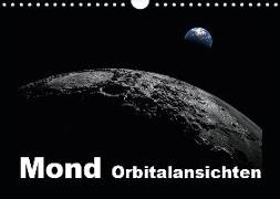 Mond Orbitalansichten (Wandkalender 2019 DIN A4 quer)