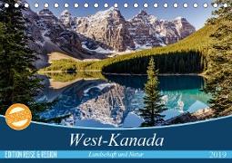 West-Kanada (Tischkalender 2019 DIN A5 quer)