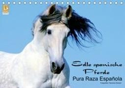 Edle spanische Pferde - Pura Raza Espanola (Tischkalender 2019 DIN A5 quer)