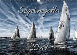 Segelregatta (Wandkalender 2019 DIN A3 quer)