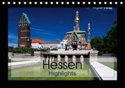 Hessen Highlights (Tischkalender 2019 DIN A5 quer)