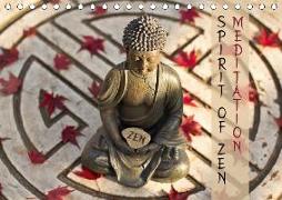 SPIRIT OF ZEN Meditation (Tischkalender 2019 DIN A5 quer)