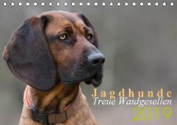 Jagdhunde - Treue Waidgesellen (Tischkalender 2019 DIN A5 quer)