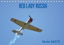Die RED LADY RUSSIA (Tischkalender 2019 DIN A5 quer)