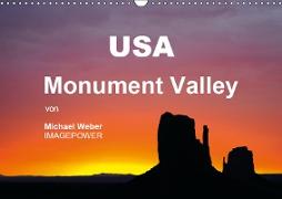 USA - Monument Valley (Wandkalender 2019 DIN A3 quer)
