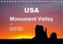 USA - Monument Valley (Tischkalender 2019 DIN A5 quer)