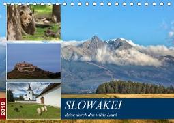 Slowakei - Reise durch das wilde Land (Tischkalender 2019 DIN A5 quer)
