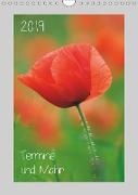 2019 Termine und Mohn (Wandkalender 2019 DIN A4 hoch)