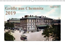 Grüße aus Chemnitz (Wandkalender 2019 DIN A3 quer)