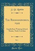 The Rhododendron, 1922, Vol. 1