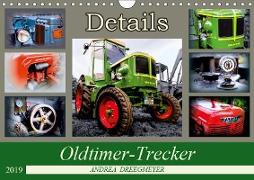 Oldtimer-Traktor Details (Wandkalender 2019 DIN A4 quer)