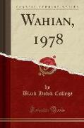 Wahian, 1978 (Classic Reprint)