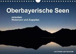 Oberbayerische Seen (Wandkalender 2019 DIN A4 quer)