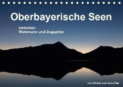 Oberbayerische Seen (Tischkalender 2019 DIN A5 quer)