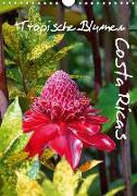 Tropische Blumen Costa Ricas (Wandkalender 2019 DIN A4 hoch)