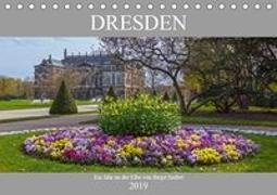 Dresden, ein Jahr an der Elbe (Tischkalender 2019 DIN A5 quer)