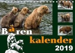 Bärenkalender (Tischkalender 2019 DIN A5 quer)