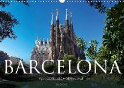 Barcelona - Von Gotik bis Modernisme (Wandkalender 2019 DIN A3 quer)