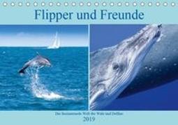 Flipper und Freunde (Tischkalender 2019 DIN A5 quer)