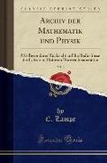 Archiv der Mathematik und Physik, Vol. 2